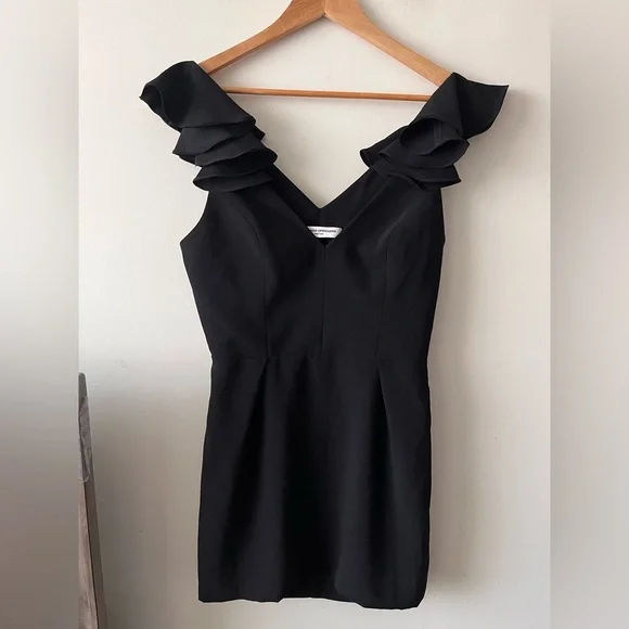 Amanda Uprichard Gimlet Dress in Black - Large - Picture 4 of 7